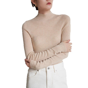 Women's Mock Neck Sweater — View 4