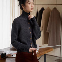 Women's Wool Cardigan — View 7