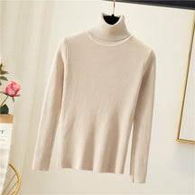 Women's Fitted Turtleneck Sweater — View 10