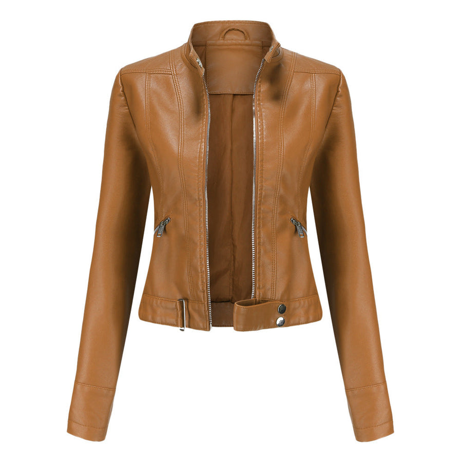 Women's Reversible Leather Look Jacket — View 2