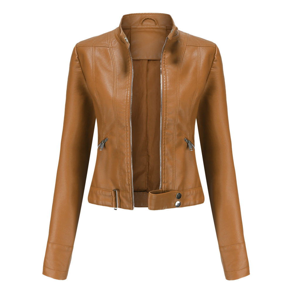 Women's Reversible Leather Look Jacket — View 2
