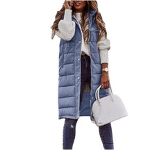 Women's Wool Longline Sleeveless Vest — View 1