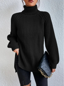 Women's Turtleneck Sweater — View 10
