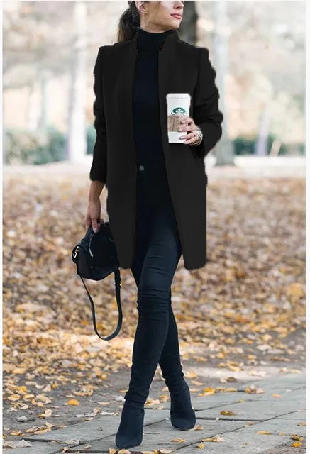 Women's Wool Coat — View 1