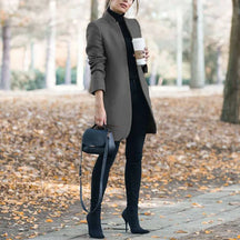 Women's Wool Coat — View 3