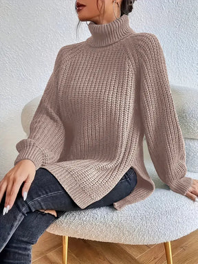 Women's Turtleneck Sweater — View 4