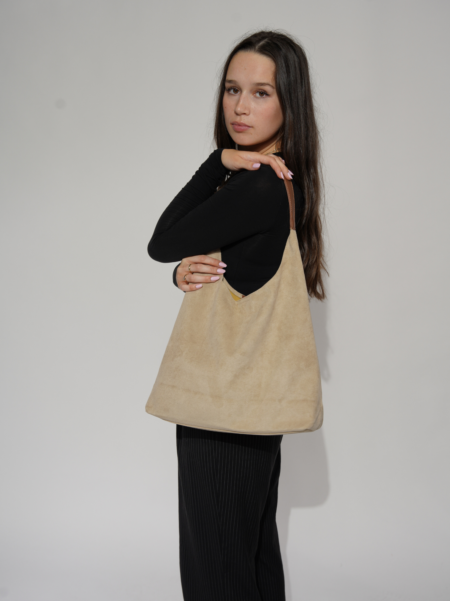 Women's Everyday Slouchy Shoulder Tote by Juana Fashion