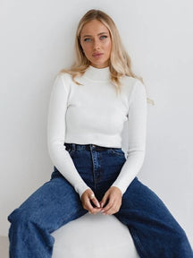 Women's Turtleneck Sweater — View 24
