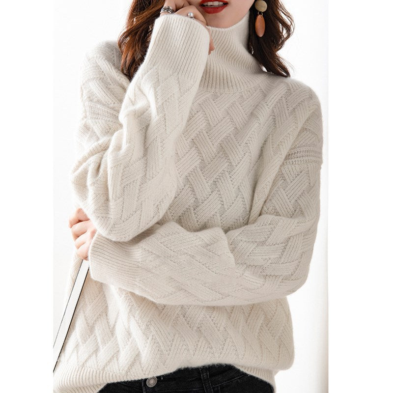 Women's Turtleneck Sweater — View 5