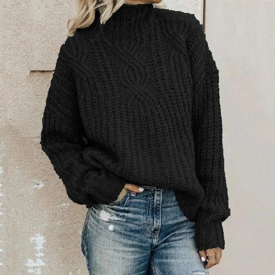 Women's Turtleneck Sweater — View 1