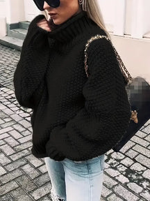 Women's Turtleneck Sweater — View 3