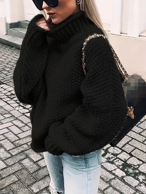 Women's Turtleneck Sweater — View 3