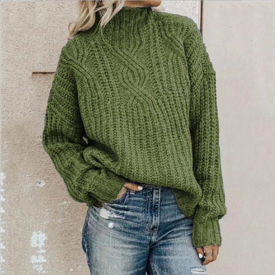 Women's Turtleneck Sweater — View 2