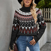 Women's Turtleneck Sweater — View 1
