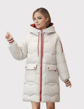Women's Hooded Parka Coat — View 8
