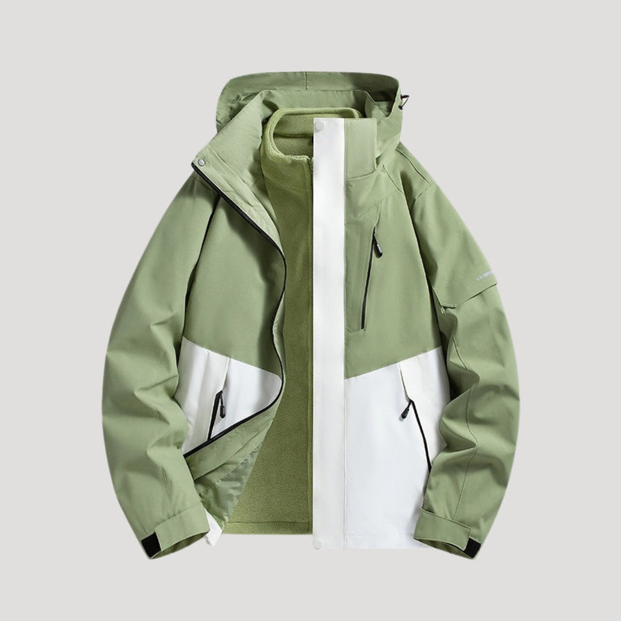 Women's Waterproof Windbreaker | Edith in Black - Juana Fashion