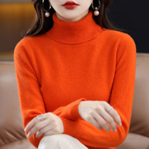 Women's Turtleneck Sweater — View 3