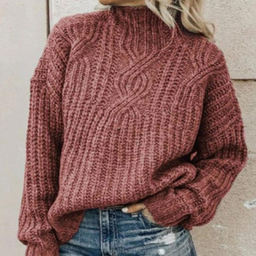 Women's Turtleneck Sweater — View 5