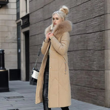 Women's Hooded Longline Coat — View 19