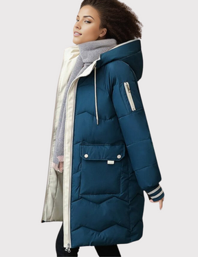 Women's Hooded Parka Coat — View 11