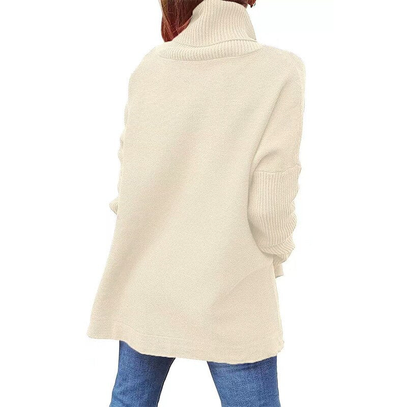 Women's Turtleneck Sweater — View 1