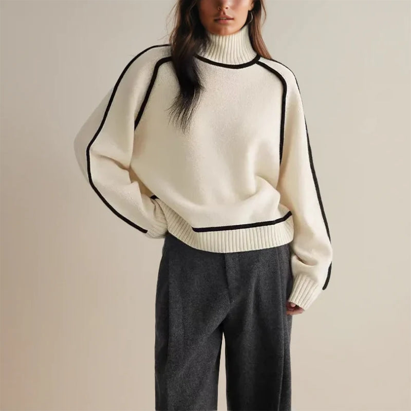 Women's Turtleneck Sweater — View 1