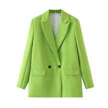 Women's Double Breasted Blazer — View 2
