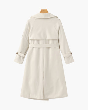 Women's Classic Trench Coat | Heritage in Beige - Juana Fashion
