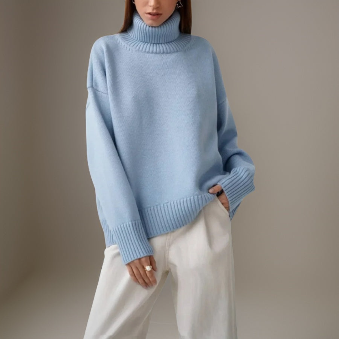 Women's Turtleneck Sweater — View 4