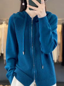 Women's Hooded Cardigan — View 2
