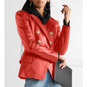Women's Double Breasted Blazer — View 2