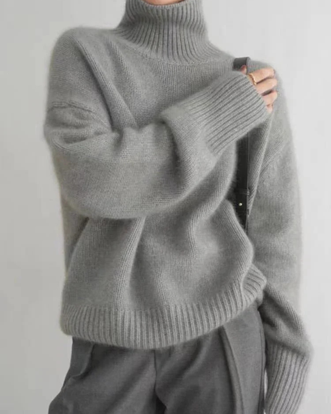 Women's Turtleneck Sweater — View 4