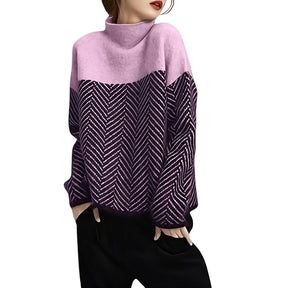 Women's Wool Turtleneck Sweater — View 3