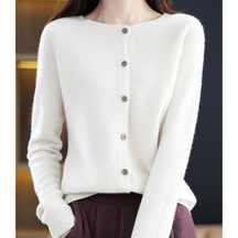 Women's Crewneck Cardigan — View 5