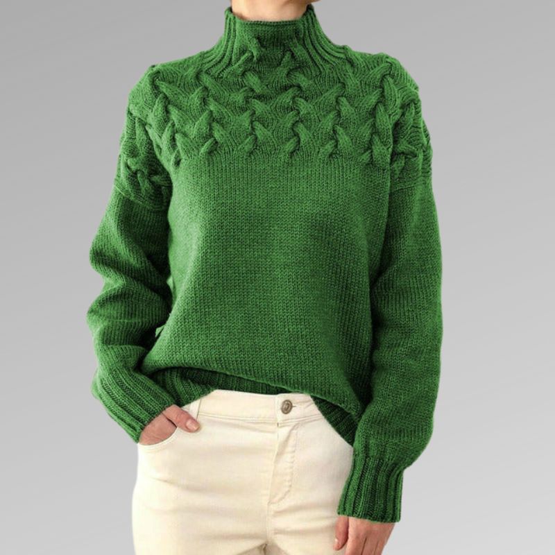 Women's Turtleneck Sweater — View 5
