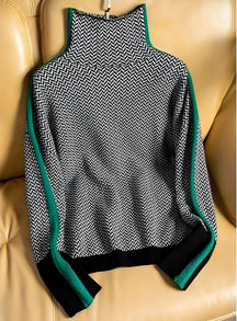 Women's Cashmere Turtleneck Sweater — View 3