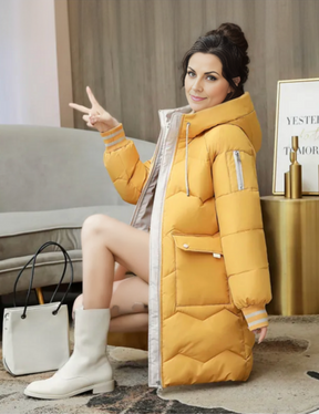 Women's Hooded Parka Coat — View 4