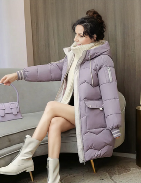 Women's Hooded Parka Coat — View 5