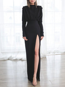 Women's Turtleneck Sweater Dress — View 7