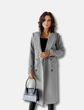 Women's Wool Double Breasted Jacket — View 1