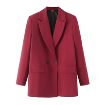 Women's Double Breasted Blazer — View 3