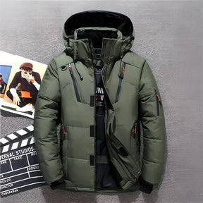 Women's Hooded Puffer Jacket — View 4