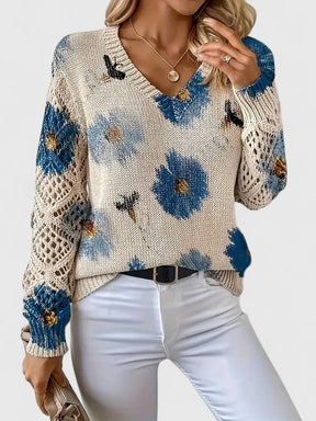 Women's Dressy Cardigan | Liza in Blue - Juana Fashion