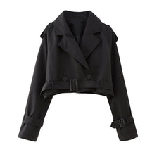 Women's Short Belted Trench Coat | Karla in Beige - Juana Fashion