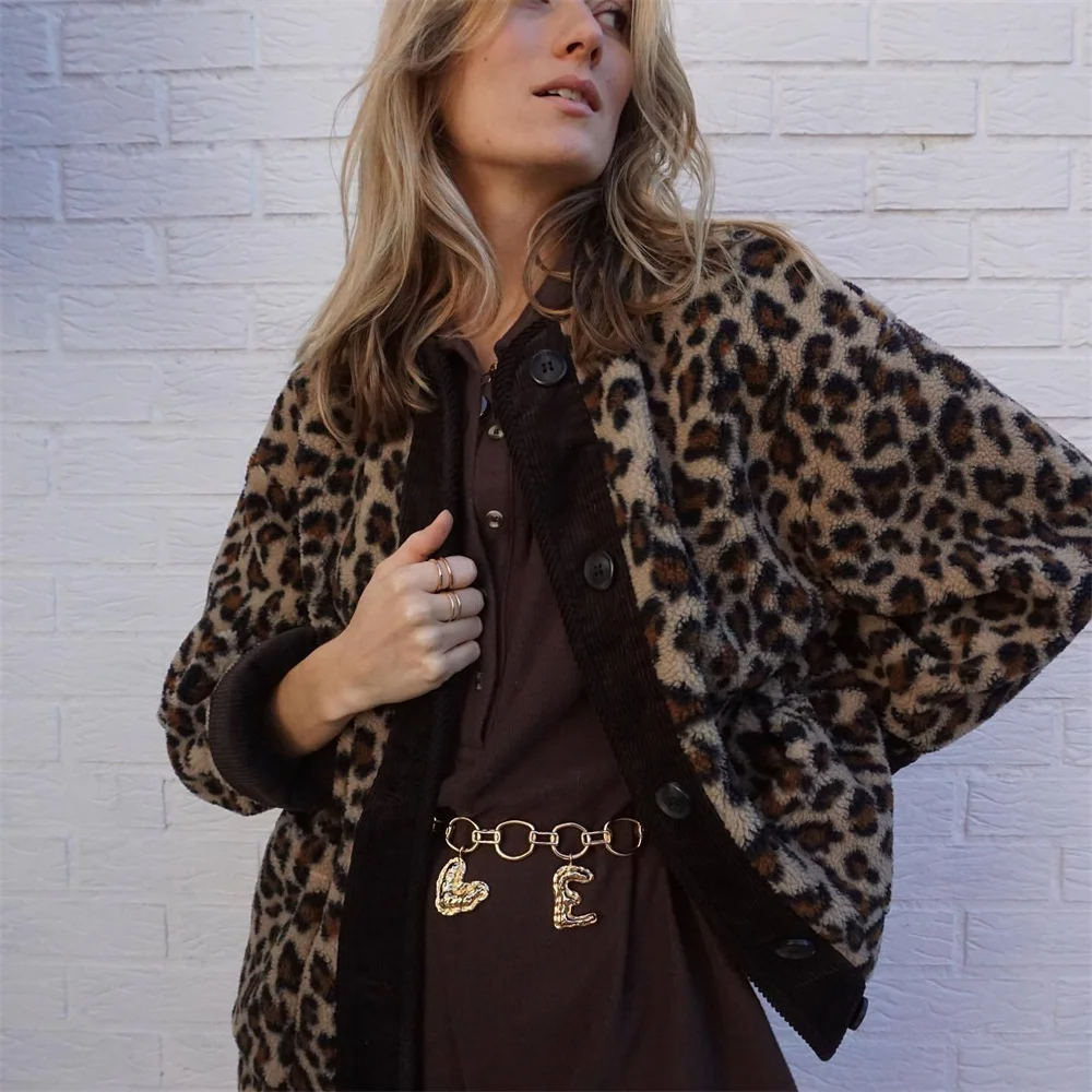 Women's Leopard Print Jacket — View 2