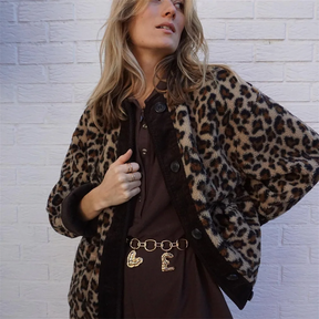 Women's Leopard Print Jacket — View 2