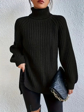 Women's Turtleneck Sweater — View 5