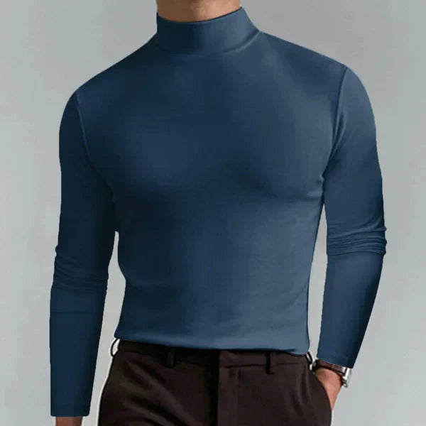 Women's Fitted Turtleneck Sweater — View 2