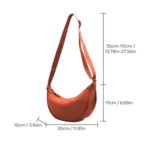 Women's Crescent Crossbody Bag by Juana Fashion