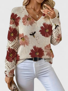 Women's Dressy Cardigan | Liza in Red - Juana Fashion